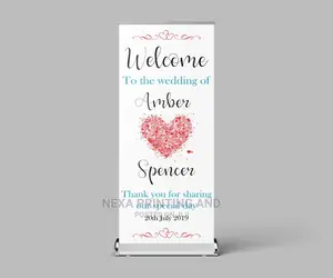 Wedding Day Roll Up Banner