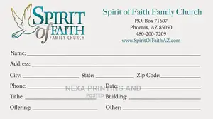 Church Giving Dl Size Envelopes