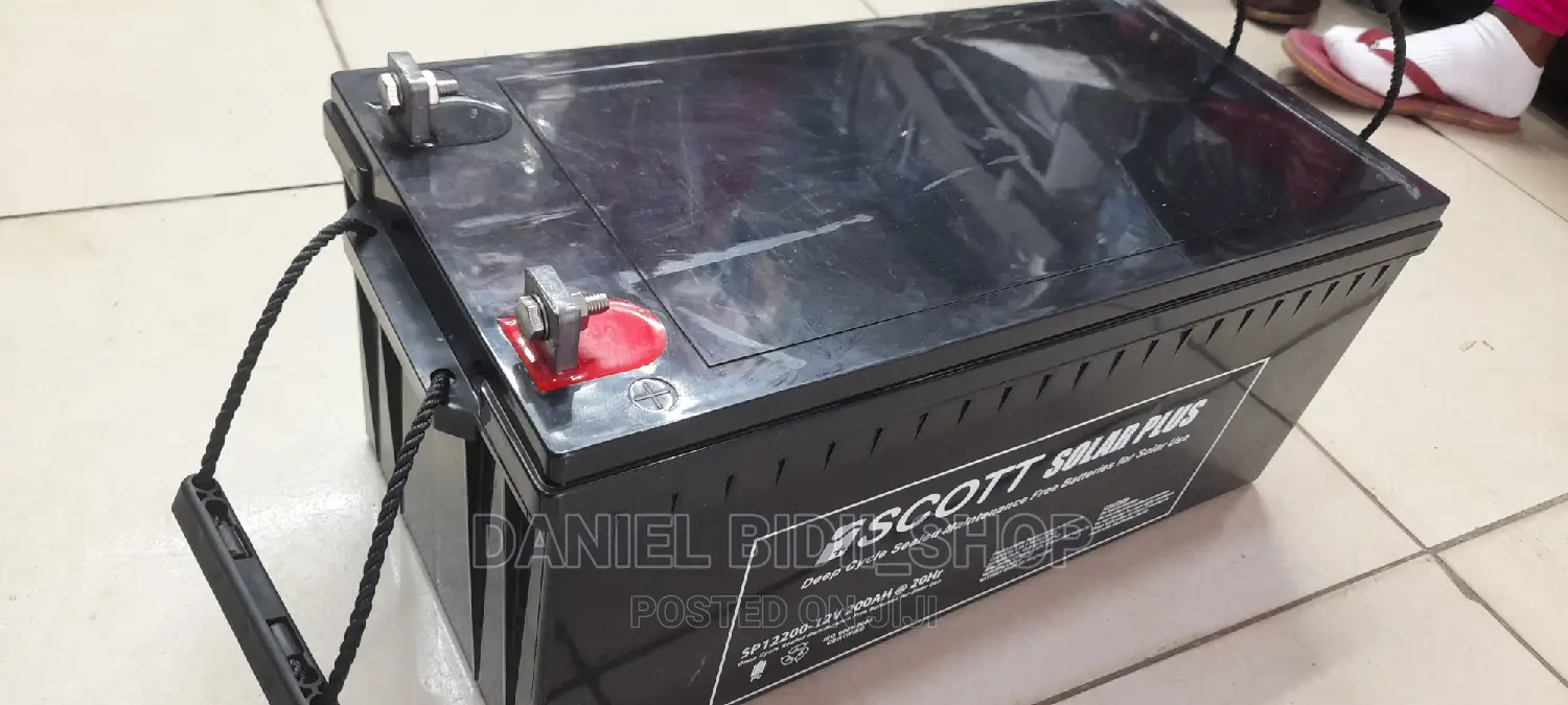 Scott Deep Cycle Solar MF Battery 200ah