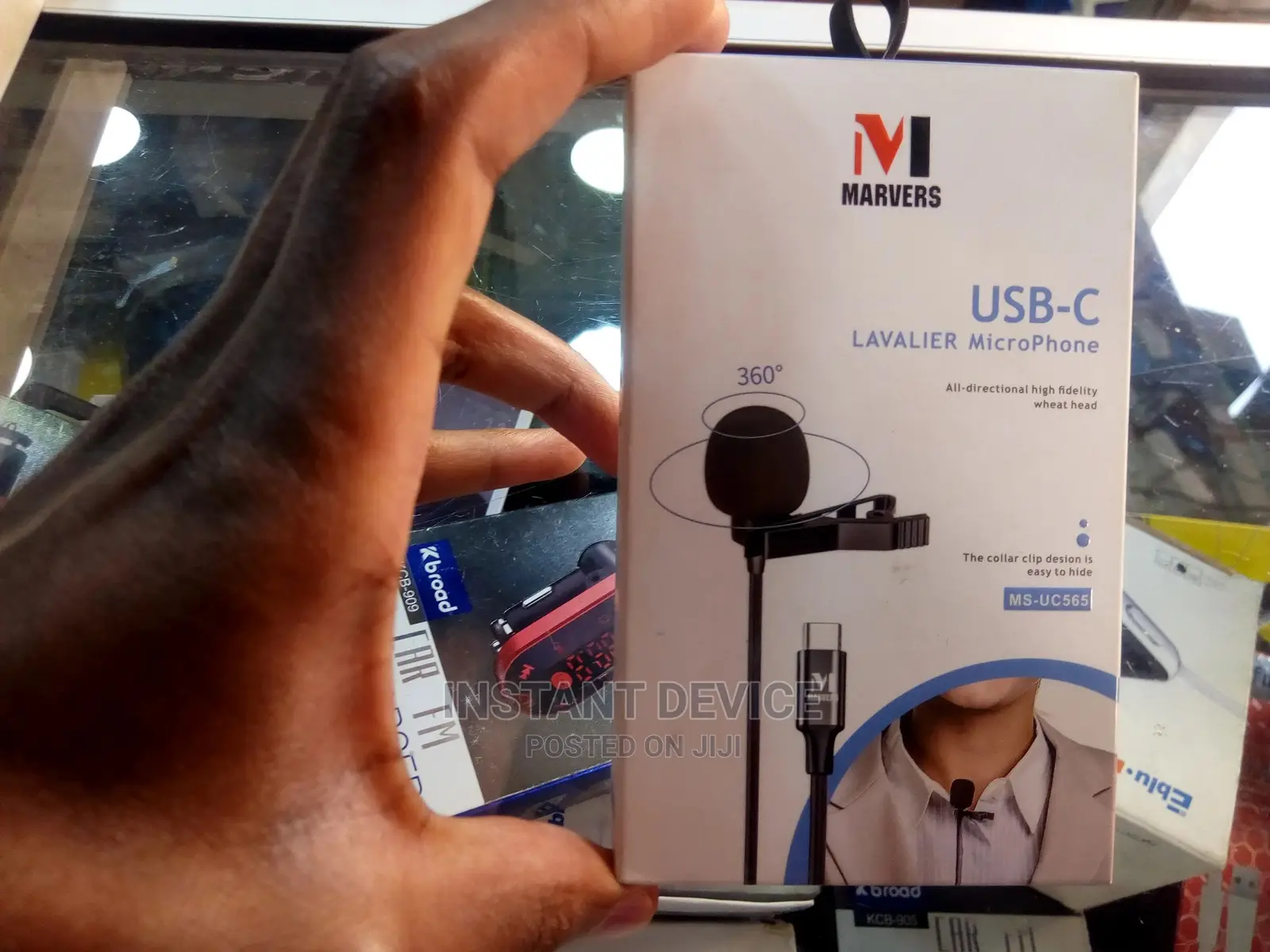 Lavalier Mic for Type-C Phones Like Samsung Note10+