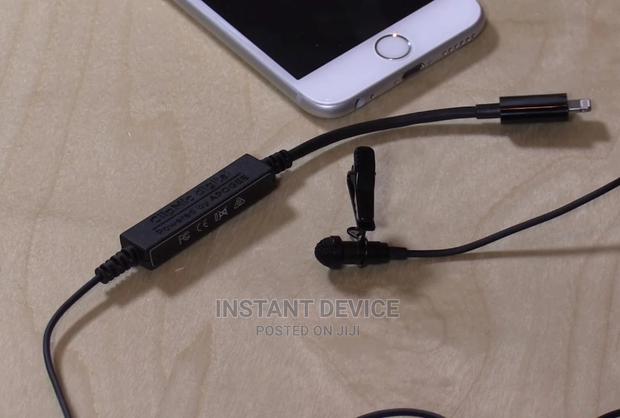 Lavalier Lapel Microphone for iPhone iPad Recording