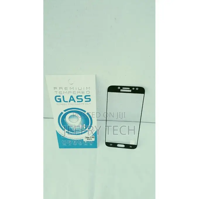 Samsung J7pro Full Screen Protector, 5D Glass