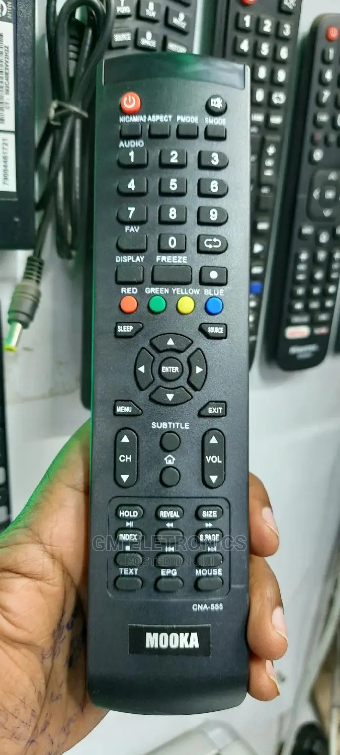 Replacement Remotes for Mooka TV.