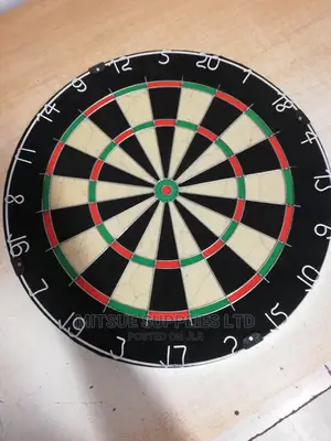 Heavy Duty Bristle Dartboard With Steel Dart Kwiz