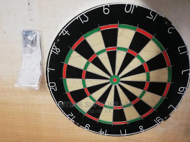 Heavy Duty Bristle Dartboard With Steel Dart Kwiz