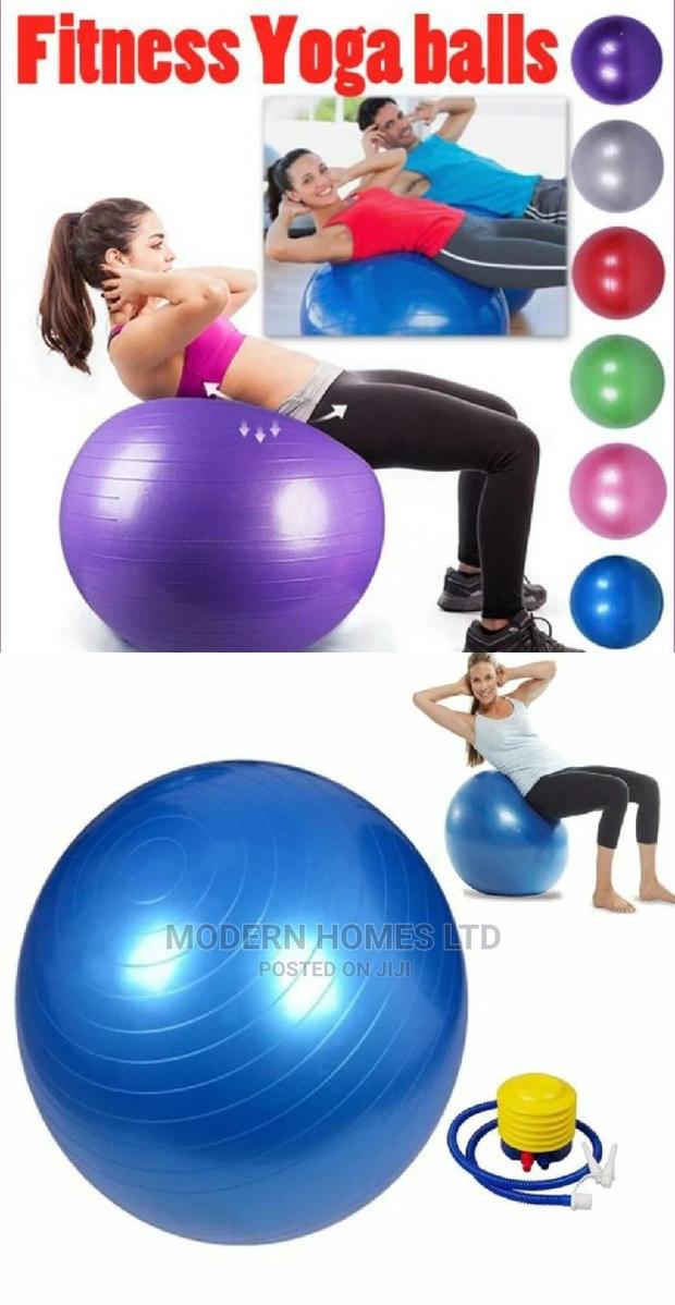 Gym Ball With Quick Pump (75cm)