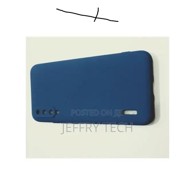Silicon Back Case for Xiaomi Mi A3 Blue