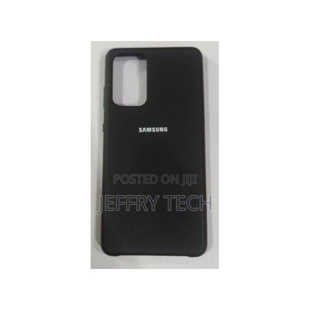 Samsung Galaxy A72 Silicone Back Case, Black
