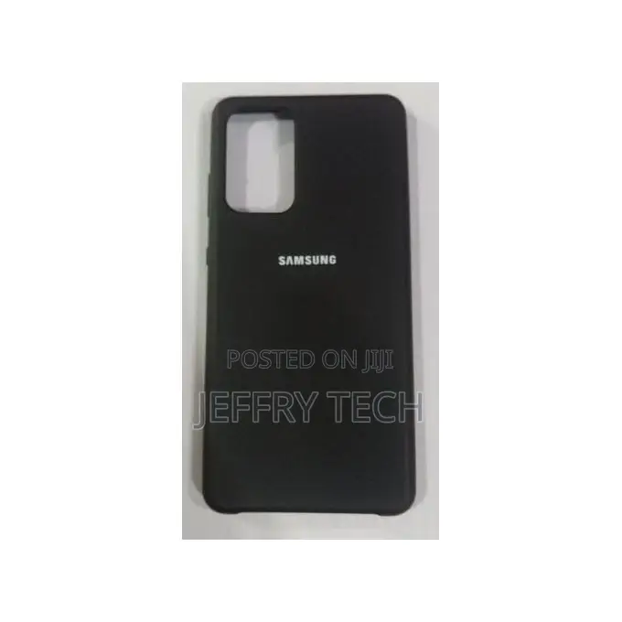 Samsung Galaxy A72 Silicone Back Case, Black