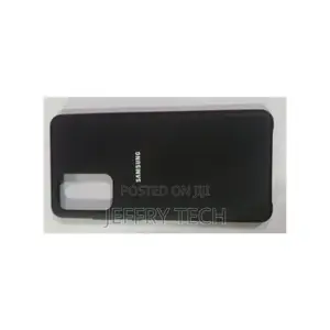 Samsung Galaxy A72 Silicone Back Case, Black