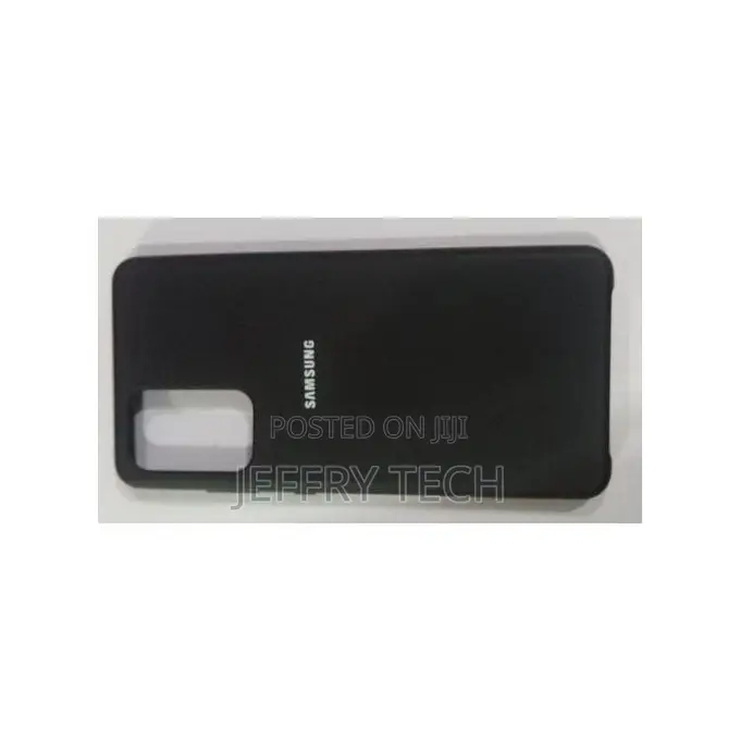 Samsung Galaxy A72 Silicone Back Case, Black