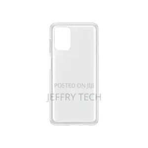 Samsung A12 Transparent Protective Back Cover Case