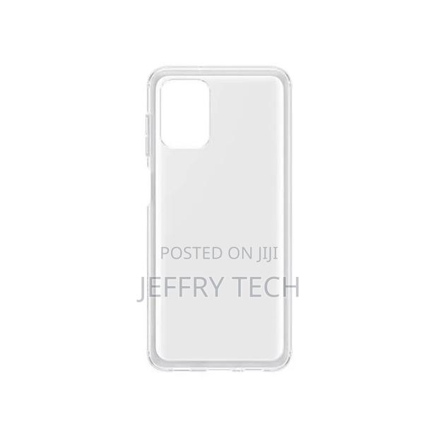 Samsung A12 Transparent Protective Back Cover Case