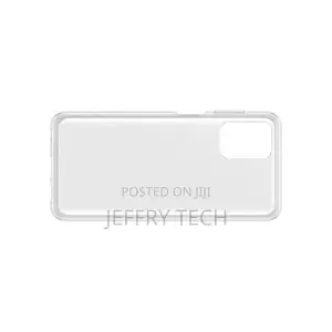 Samsung A12 Transparent Protective Back Cover Case