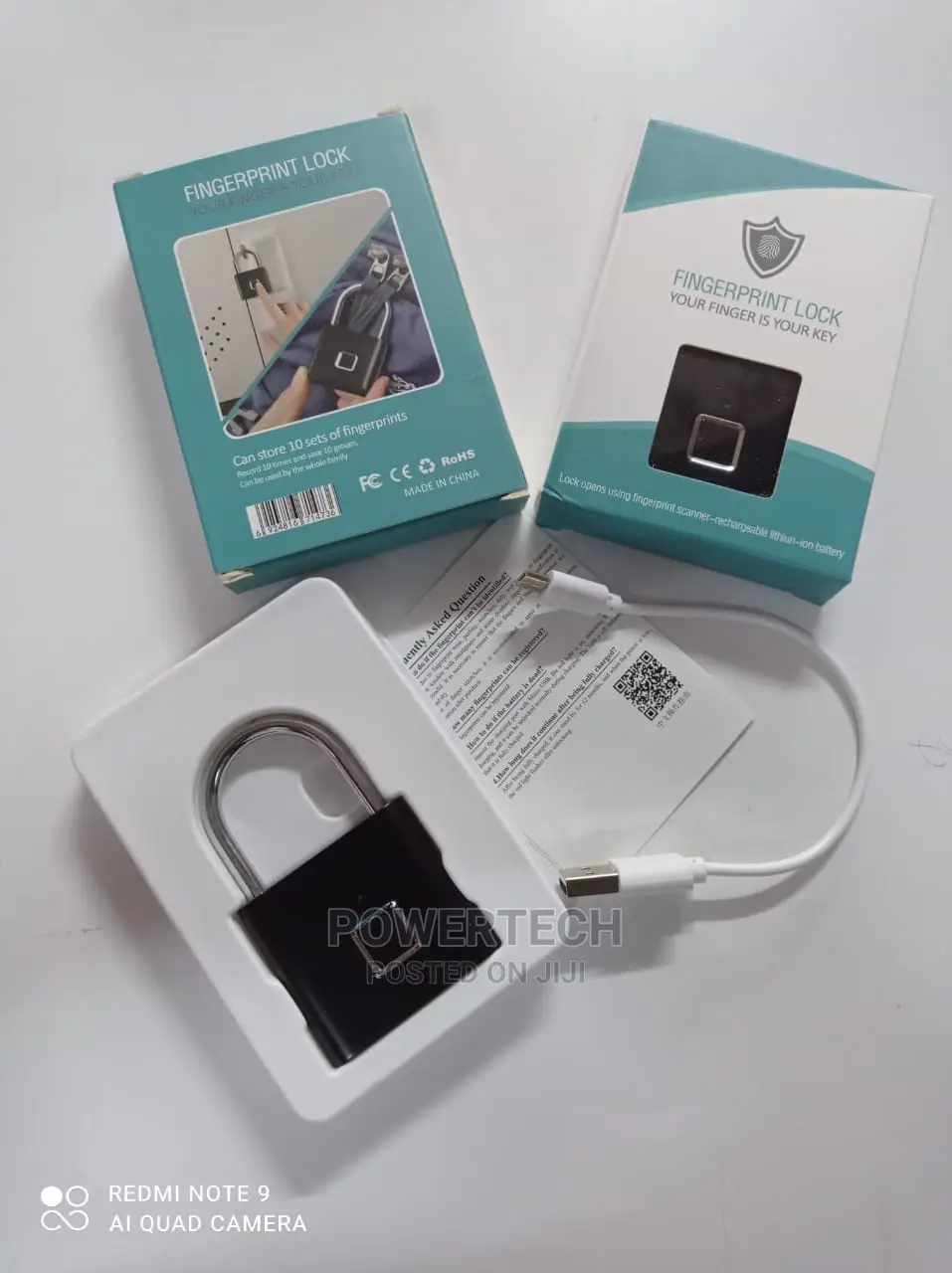 Fingerprint Padlock