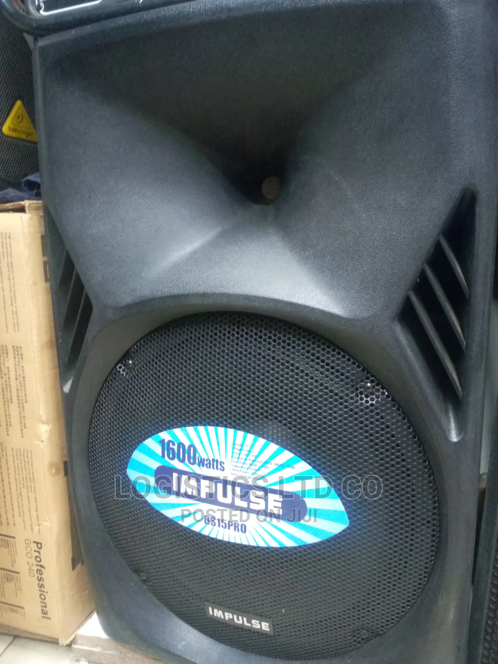 Impulse Powered Sound-Speaker 1600w