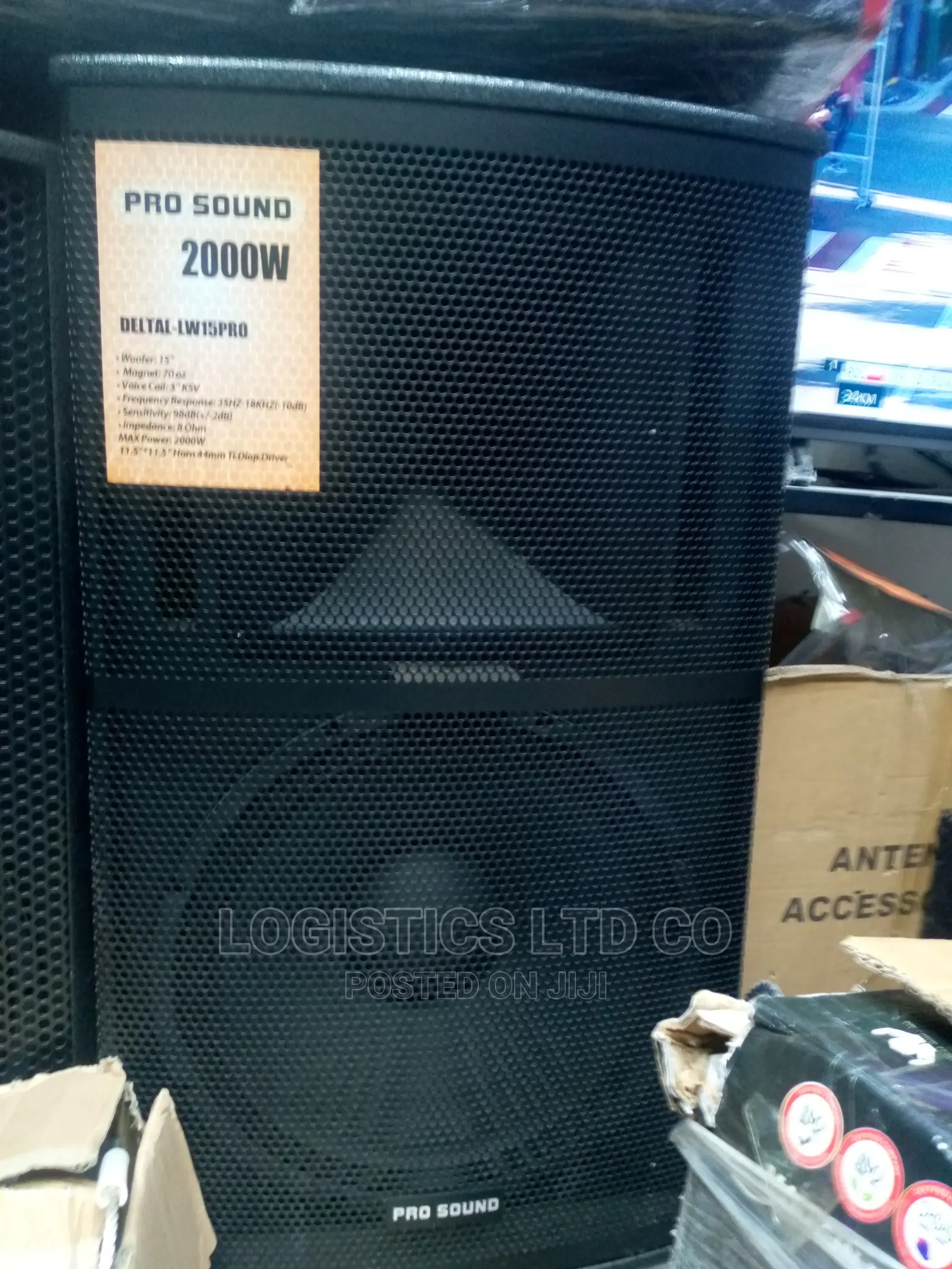Pro Sound Speaker 15inch 2000w