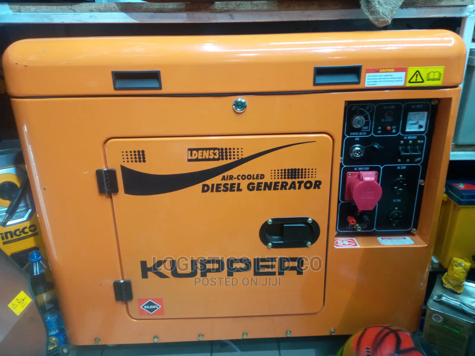 Kupper Air-Cooled Silent Diesel Generator 13kva 3phase