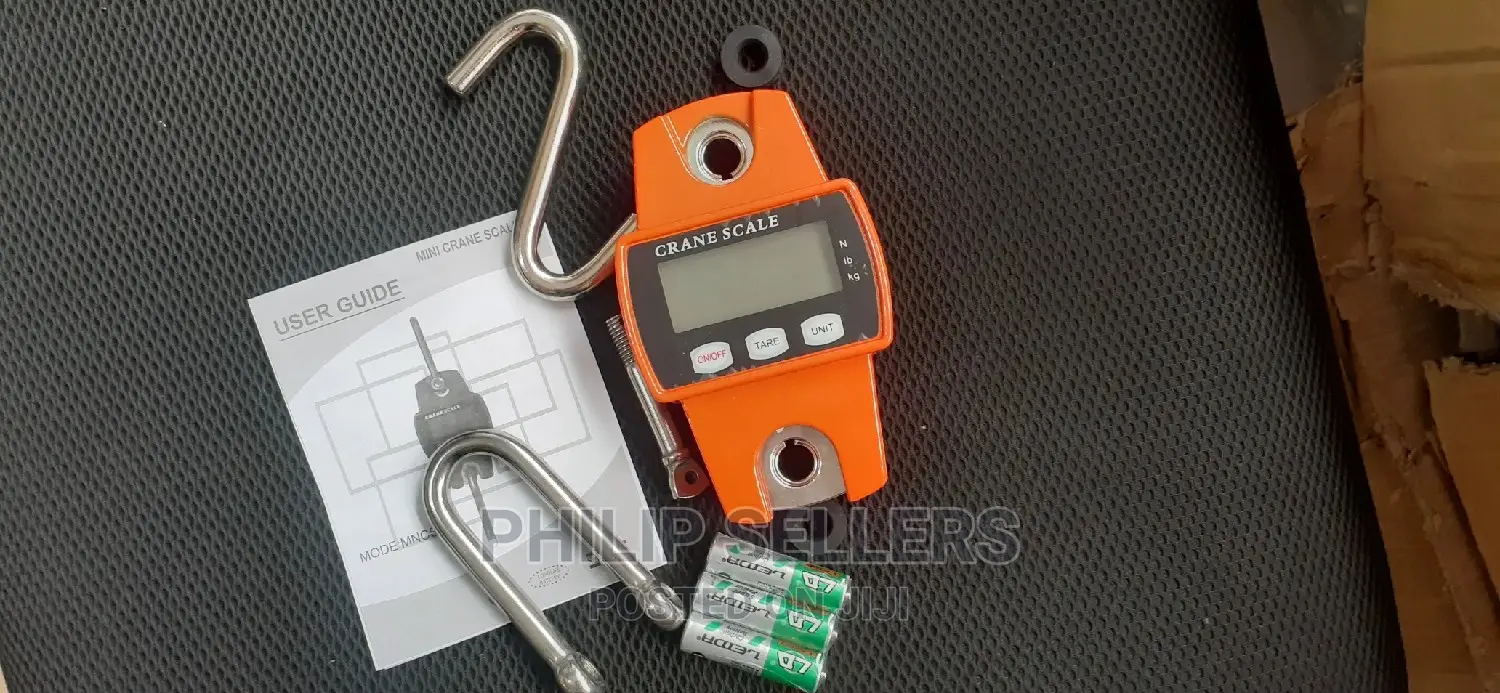 Crane Scale With Large LED Display Is Your Reliable Weighing