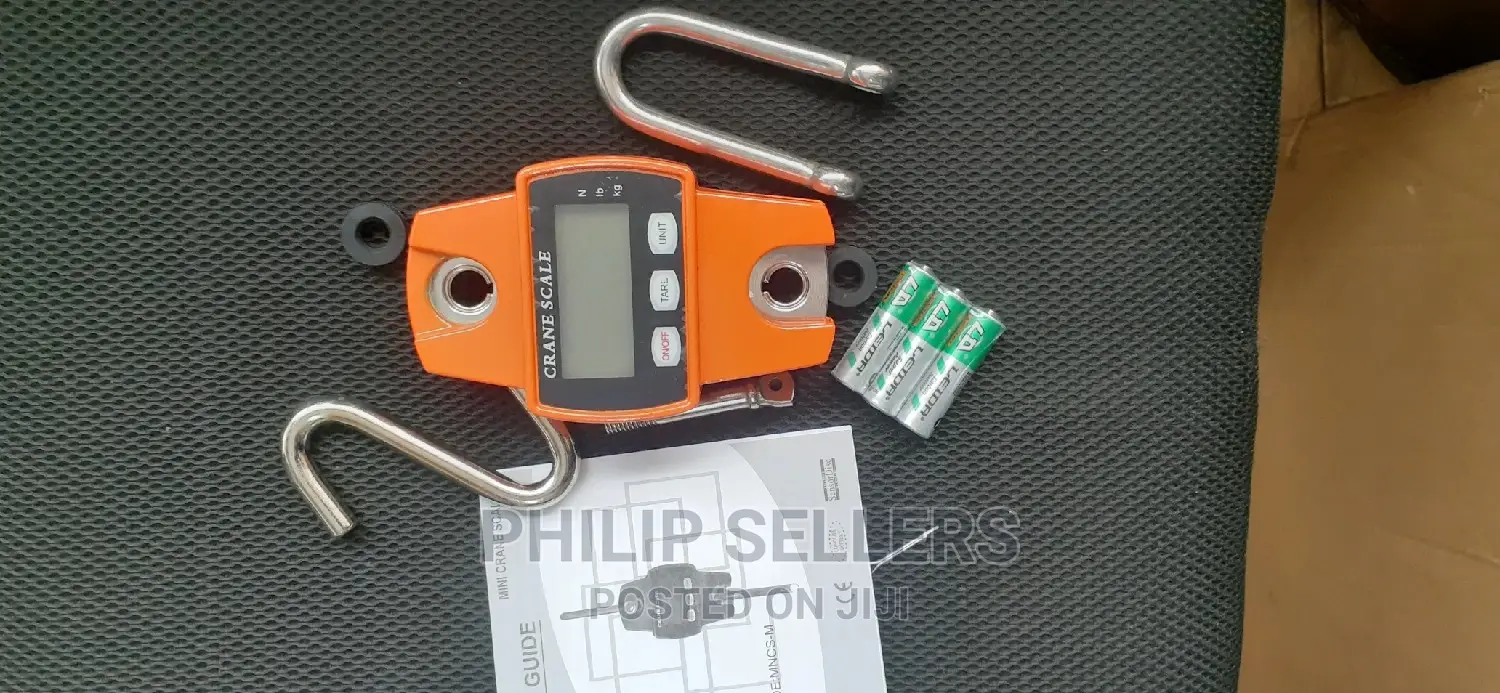 Crane Scale With Large LED Display Is Your Reliable Weighing