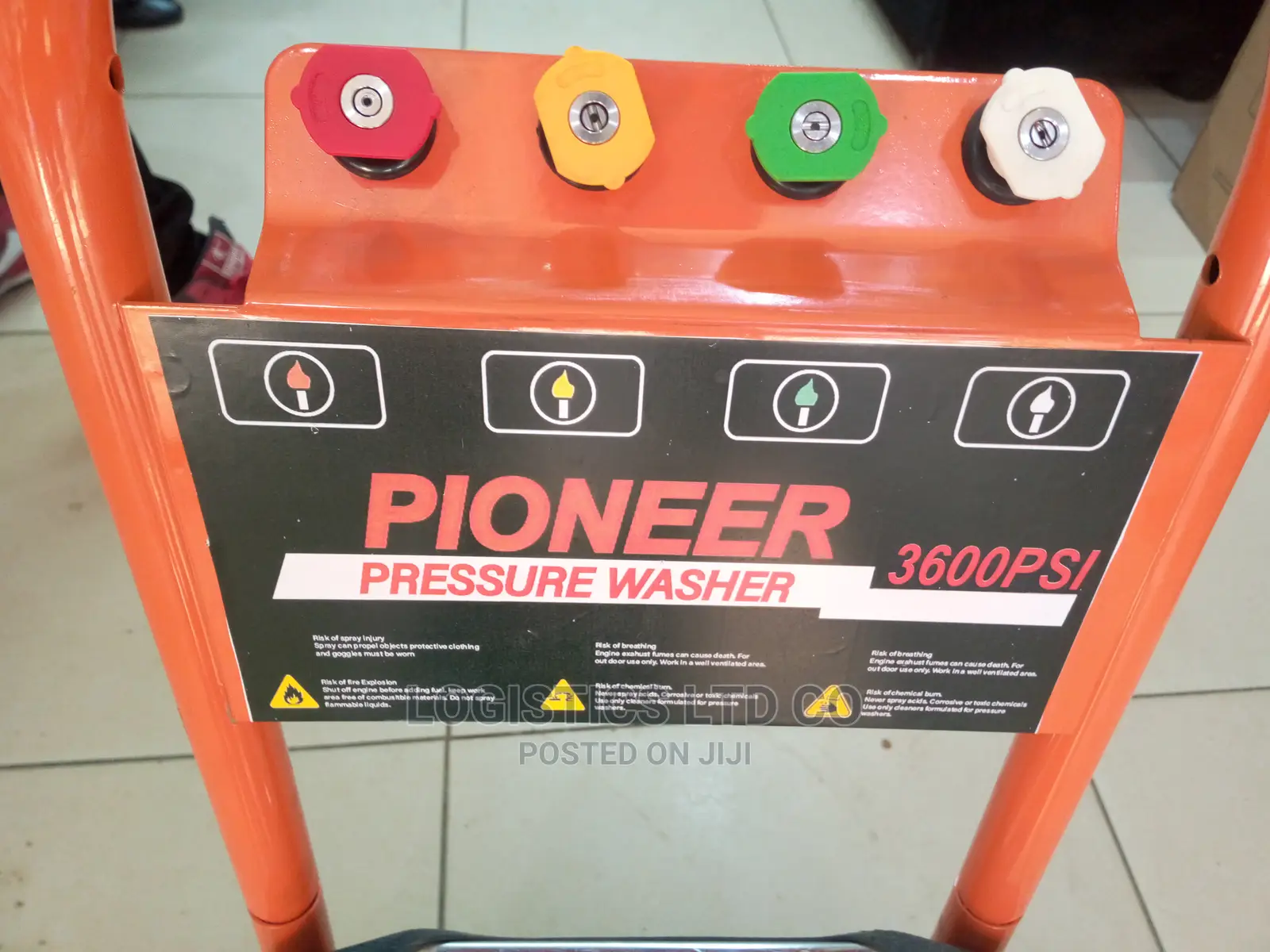 Pioneer Electric Pressure Carwash Machine 3600psl
