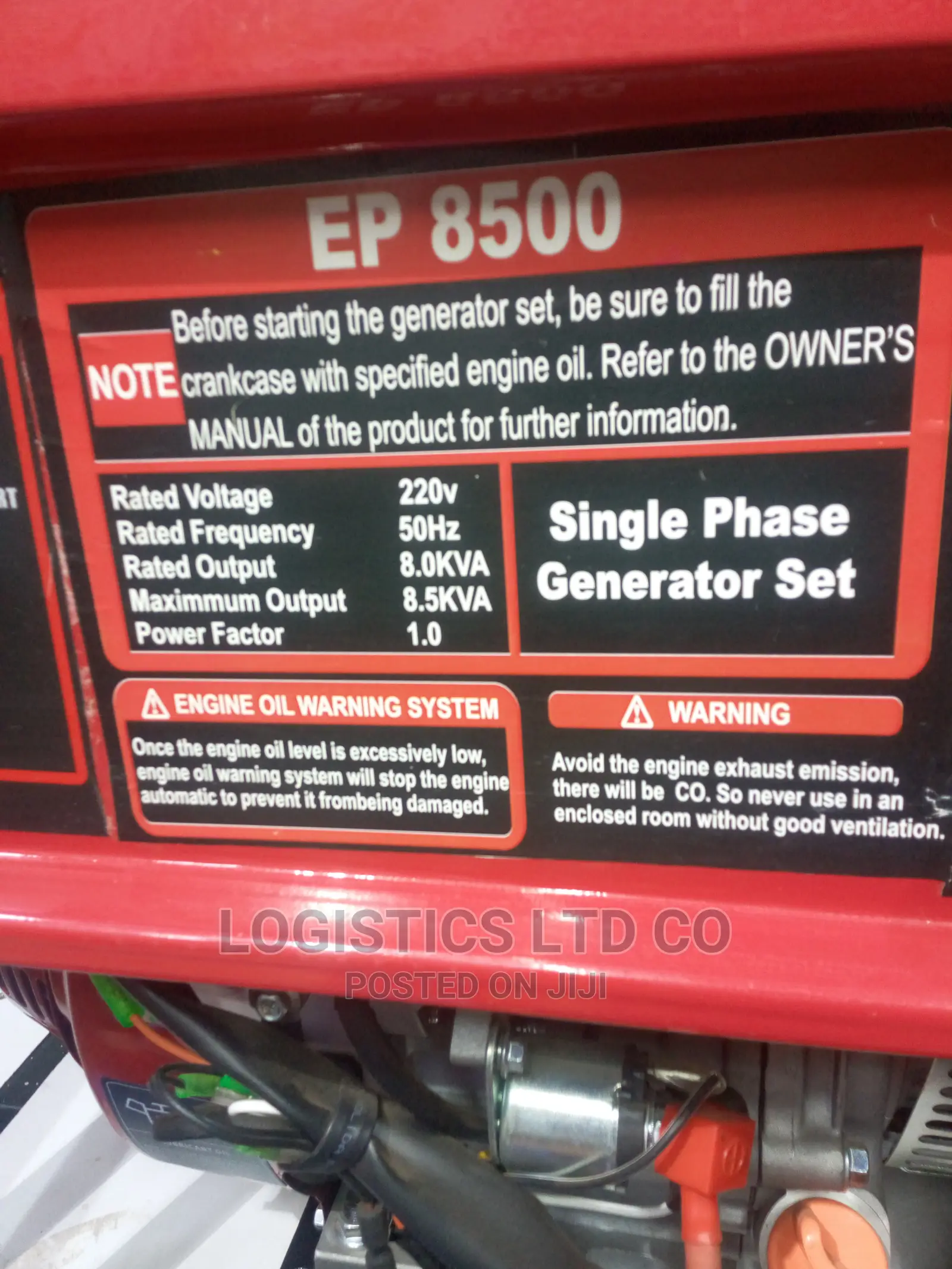 Honda Petrol Generator 8.5kva