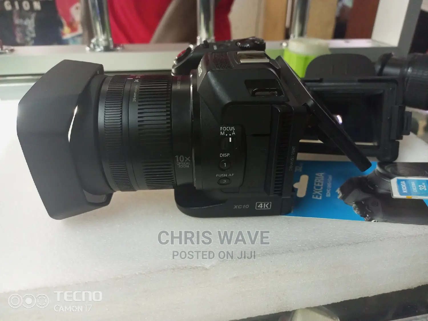 Canon XC10 Full Frame 4K Cinema Camera