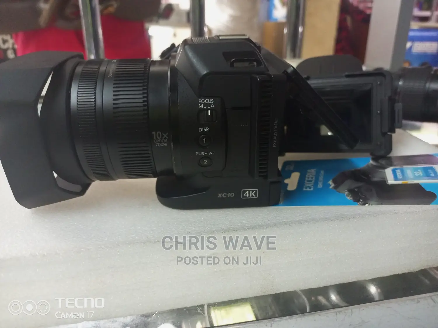 Canon XC10 Full Frame 4K Cinema Camera