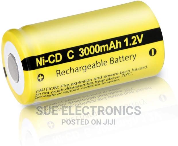 C Size Cell 3000mah 1.2v Nicd Rechargeable Battery