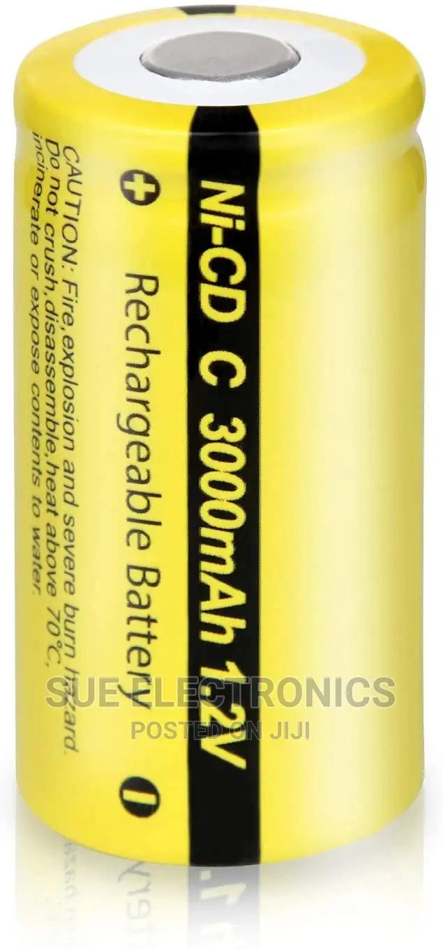 Rechargeable Batteries C Type 3000mah 1.2v at 950