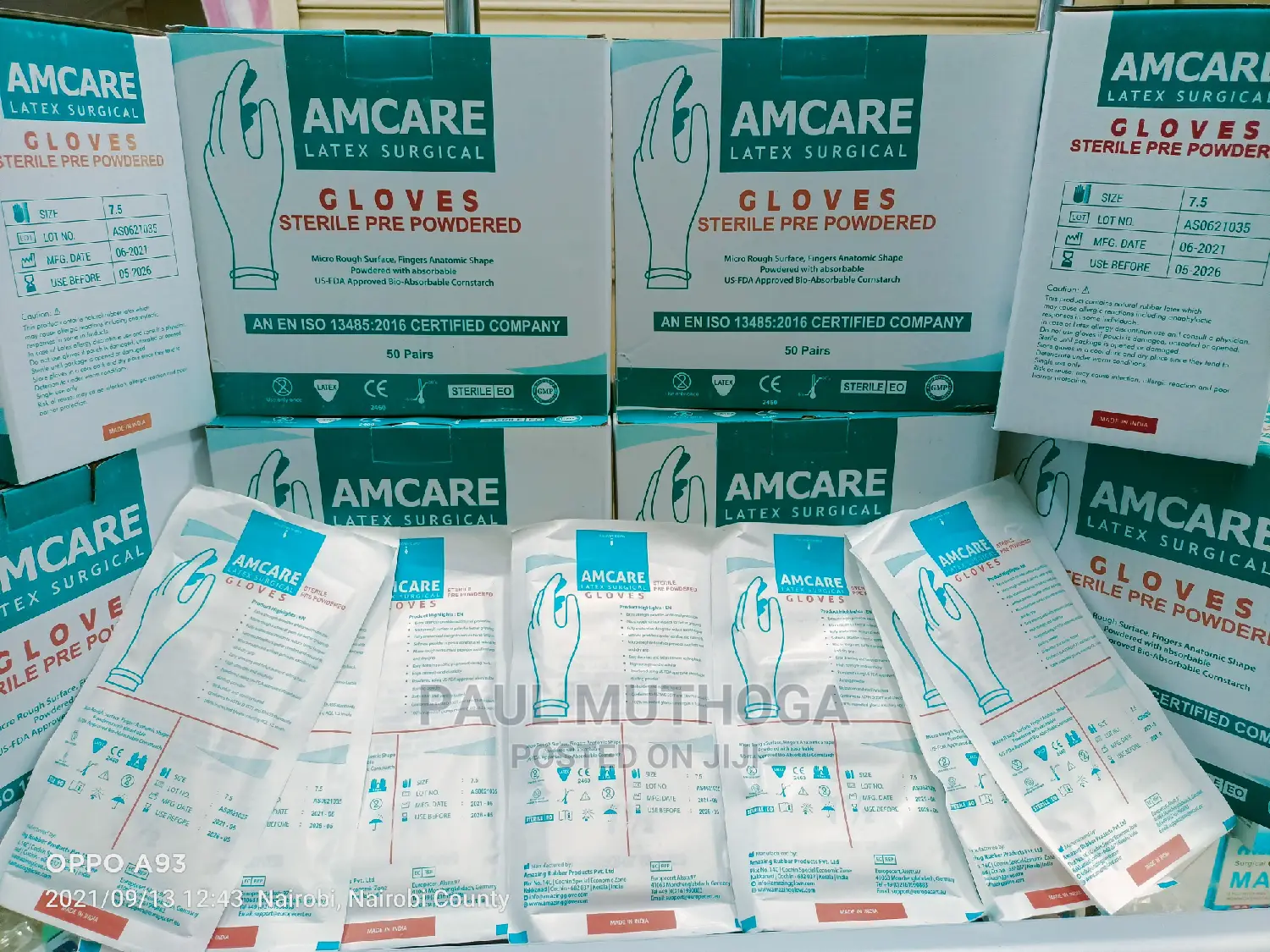 Surgical Sterile Glovea Amcare