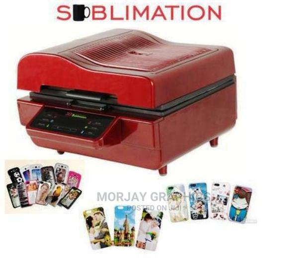 Mobile Cover Printing Machine - 3D Vacuum Machine - main view