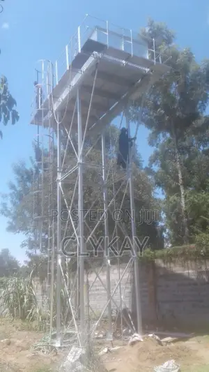 Metal and Galvanized Tank and Raised Elevated Tower