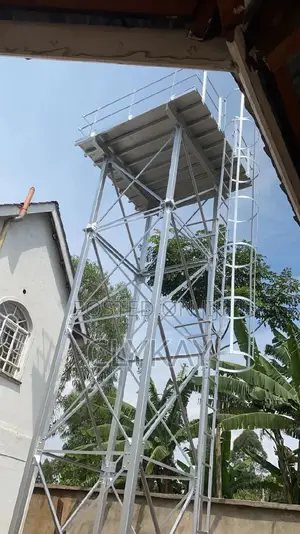 Metal and Galvanized Tank and Raised Elevated Tower