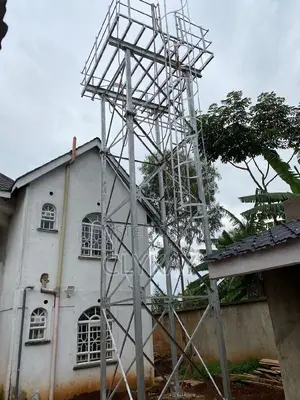 Metal and Galvanized Tank and Raised Elevated Tower