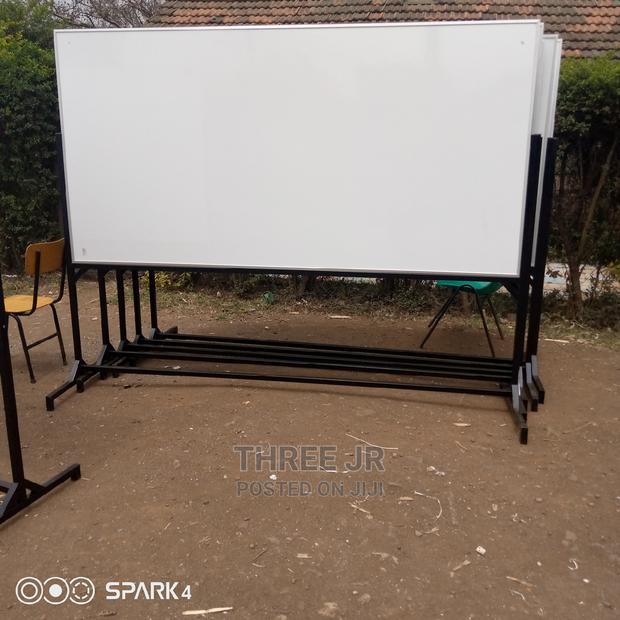 One Sided Portable Whiteboard. 8x4ft - main view
