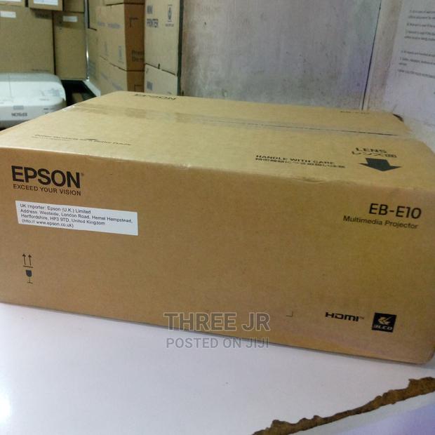 Epson EB-E10 Now Available With3600lumens - main view