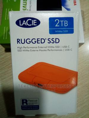 Lacie Rugged 2TB NVME External SSD Water Resistant - thumbnail 2