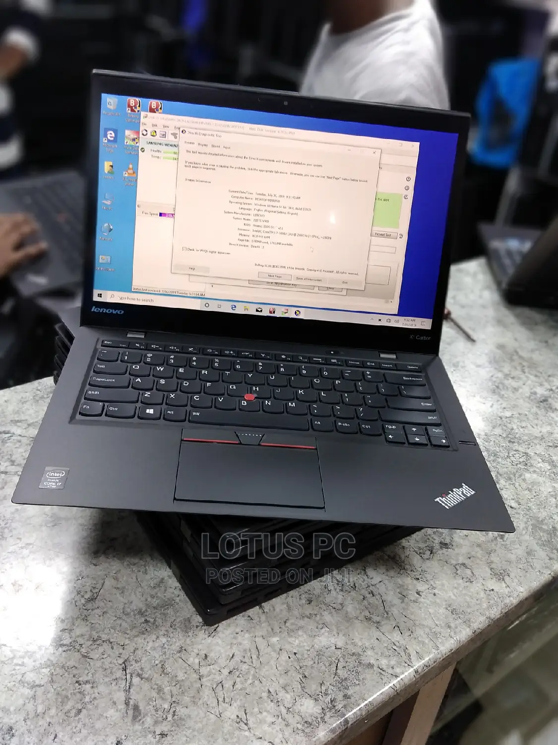 Laptop Lenovo ThinkPad X41 16GB Intel Core I7 SSD 256GB