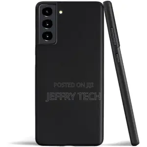 Black Silicon Case for Samsung Galaxy S21 Plus