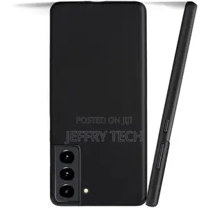 Black Silicon Case for Samsung Galaxy S21 Plus