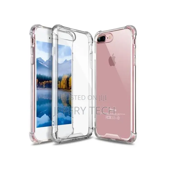 iPhone 7 (4.7) Crystal Clear Cover Shockproof TPU Edge