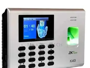Buy Zk Teco K40 Biometric Time Attendance Terminal W/ Finger