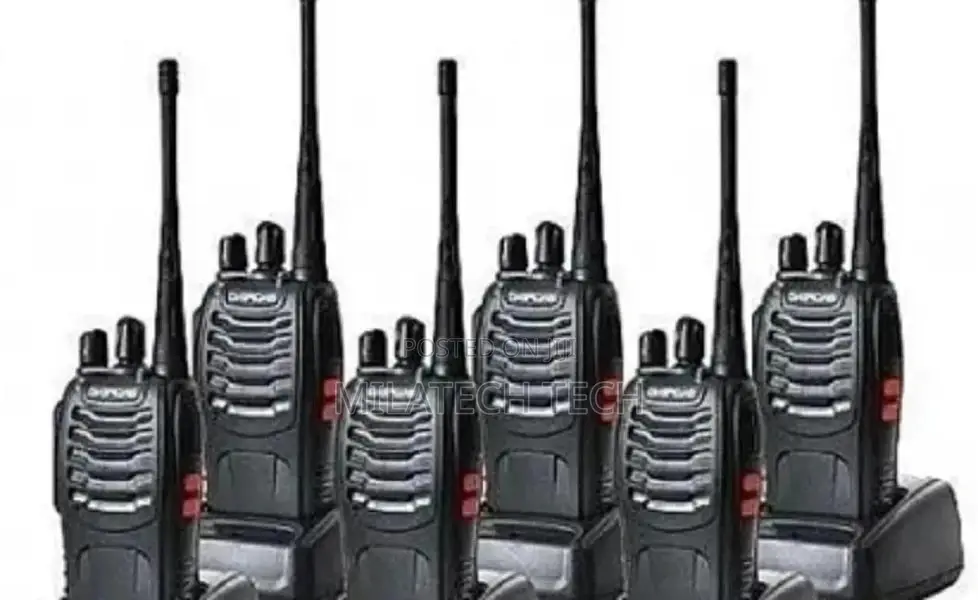 Business Six {6} PCS of Baofeng Walkie Talkie Radio Calls