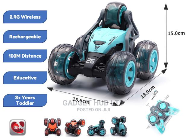 Rechargeable 360 Toy Car Remote Control Stunt Car