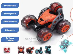 Rechargeable 360 Toy Car Remote Control Stunt Car