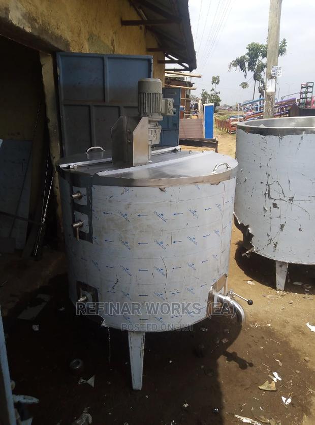 Milk Chiller Or Cooler - Milk Pasteurizer Or Boiler - main view