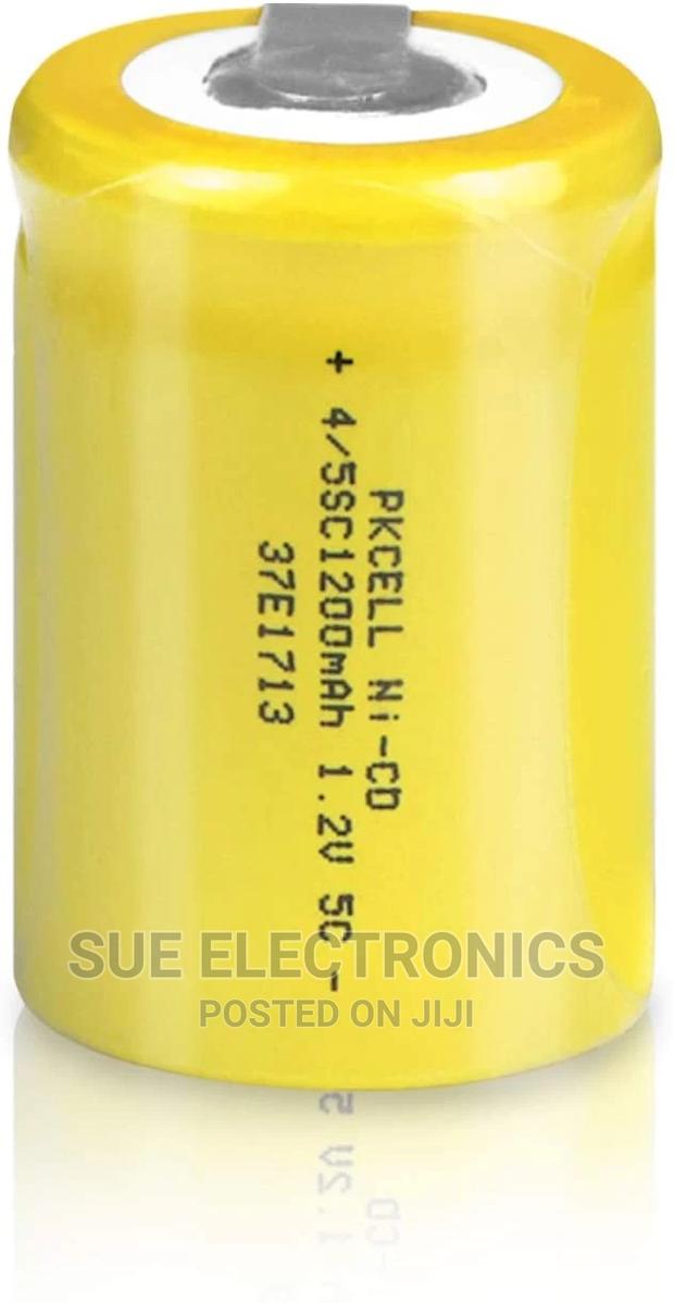 C 1.2V Rechargeable 1200mah With and Without Tab Battery - main view