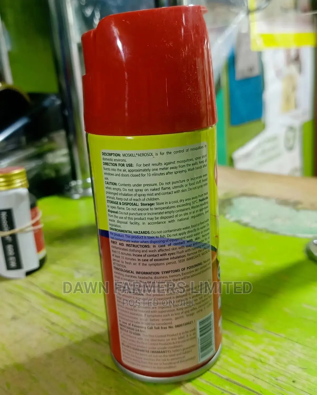 Mos Kill Aerosol 120mls