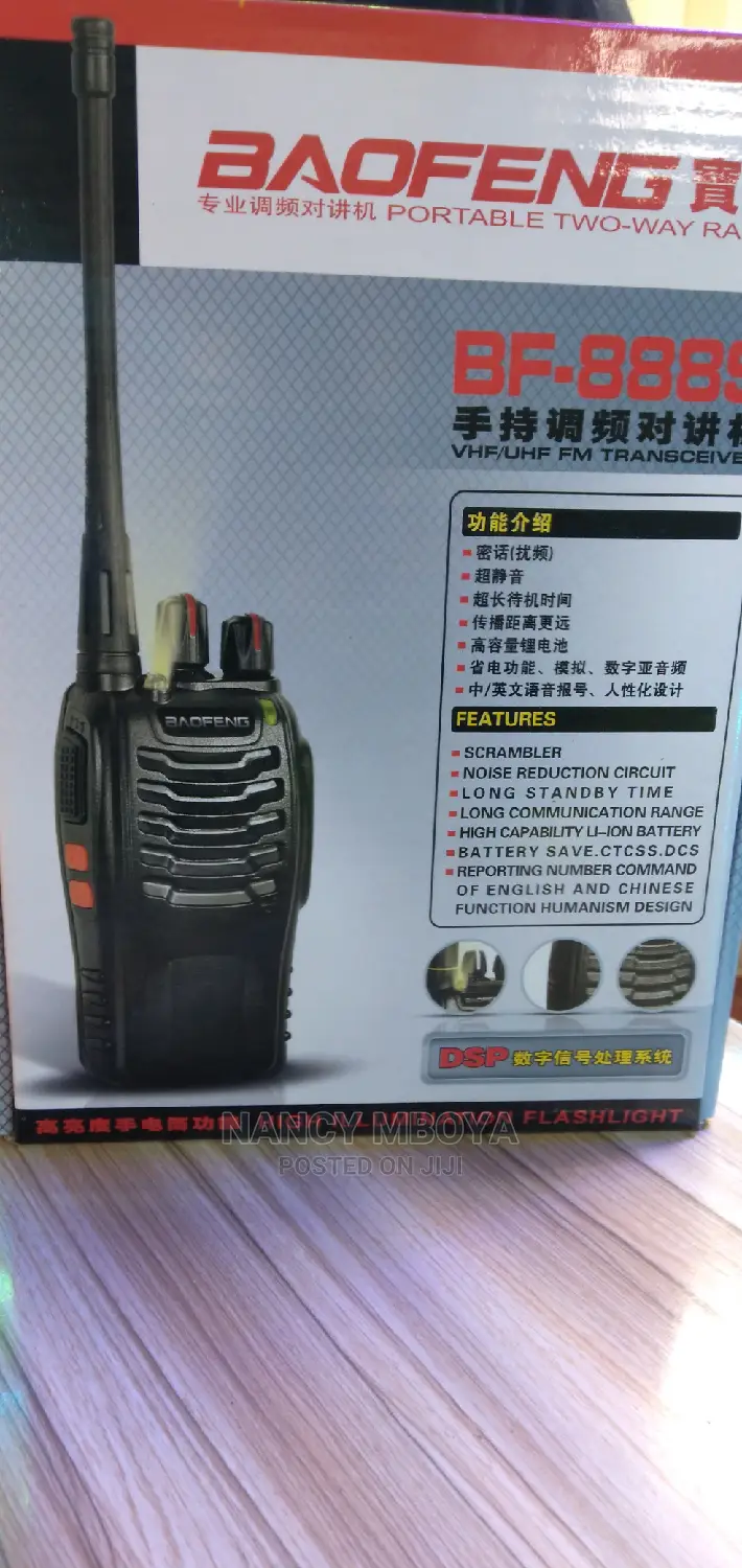 Baofeng 2km Range Radio Walkie Talkie Pairs